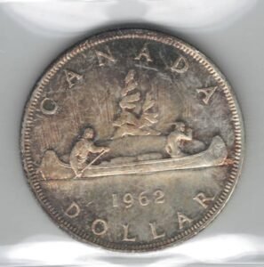 1962 Canadian Dollar Coin Worth