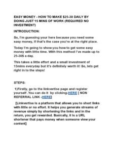 How To Get Some Quick Money