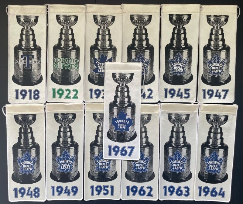 Toronto Maple Leafs Stanley Cup Banners