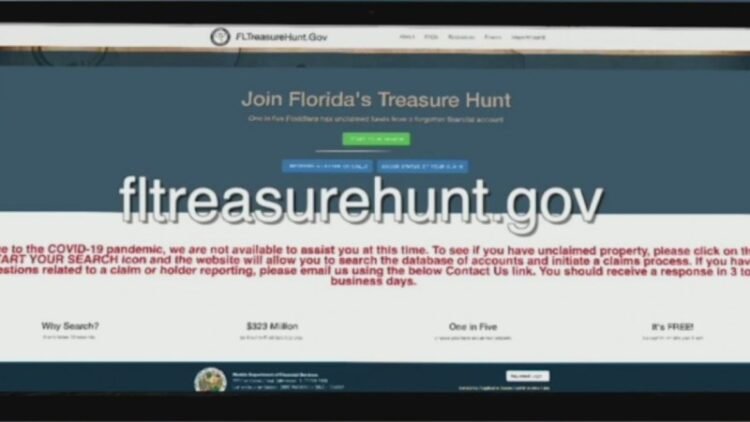 Florida Treasure Hunt Unclaimed Money