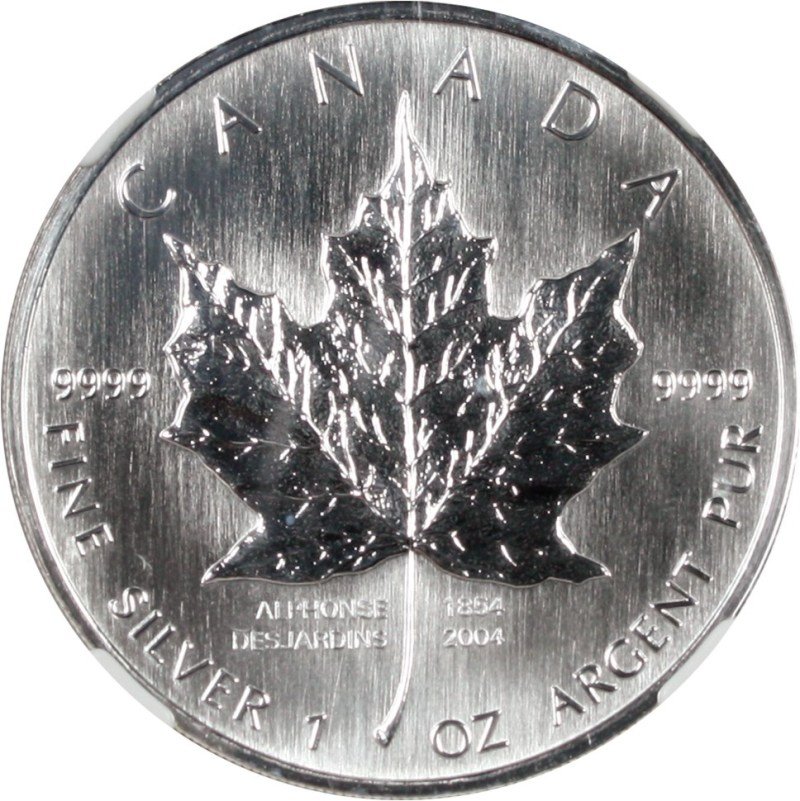 Cheapest Canadian Silver Maple Leaf