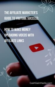 How To Make Money On Youtube With Affiliate Marketing