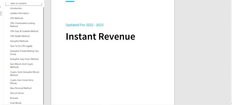 How To Make Money Quick Legally