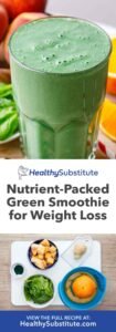 Green Protein Smoothies For Weight Loss