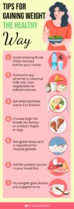How To Increase Calorie Intake To Gain Weight