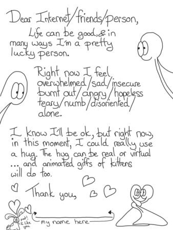 I Really Need A Hug Right Now