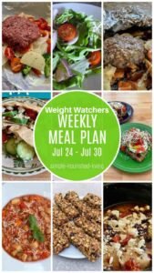 Weight Watchers 23 Point Meal Plan