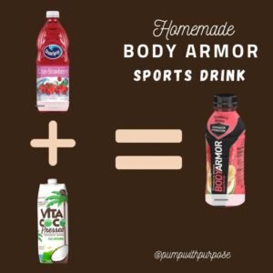 Body Armor Drink Helps Milk Supply