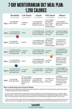 Intermittent Fasting Meal Plan Example