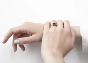 Beauty And Beast Engagement Ring