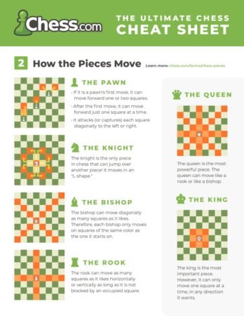 Chess Pieces And Their Moves