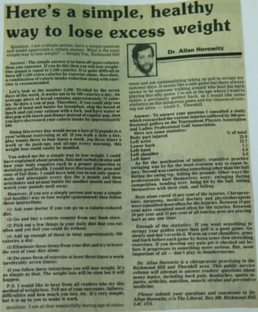 Healthy Way Of Losing Weight