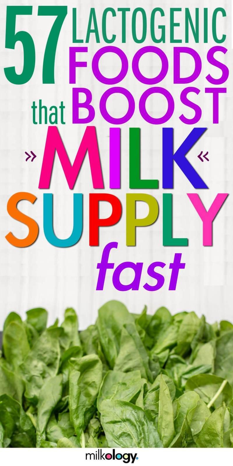 What Foods Boost Milk Supply