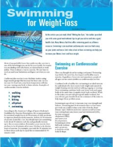 How Many Calories Does Swimming Burn