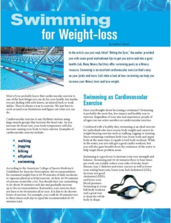 How Many Calories Does Swimming Burn