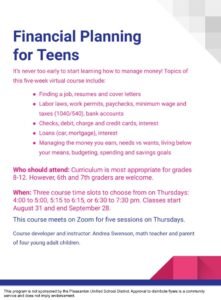 Budgeting Classes For Young Adults