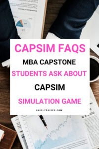 How To Succeed In Capsim