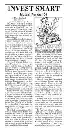 Mutual Funds To Invest In Right Now